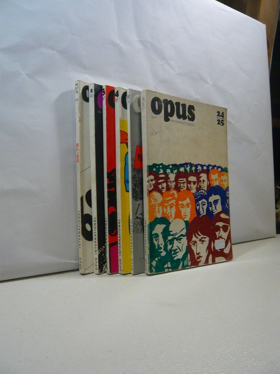 Lotto OPUS INTERNATIONAL Revue trimestrielle, Parigi[arte, architettura