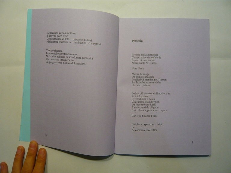 Lotto PAOLO BADINI[poesia, arte, Gentilizi, Rubini