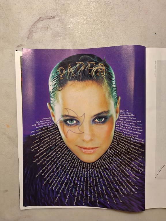 Lotto PAPER magazine 1996/97/98[6 numeri,Milla Jovovich,Jamiroquai,Morcheeba | Immagine Gallery 3