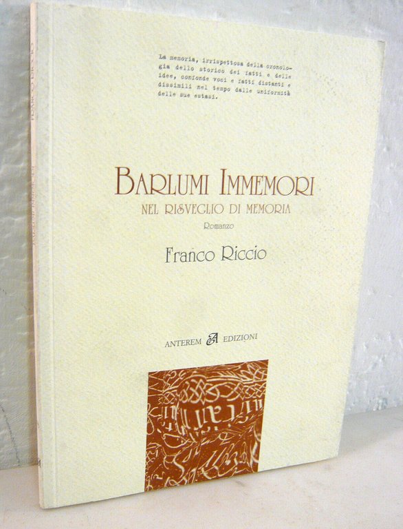 Lotto poesia contemporanea.Paolini,Podda,Riccio,Ferraris,LIMINA,Anterem 2004