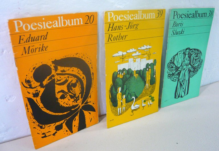 Lotto POESIEALBUM,1968 Neues Leben[poesia,KIRSTEN,MATWEJEWA,HOLDERLIN,MORIKE