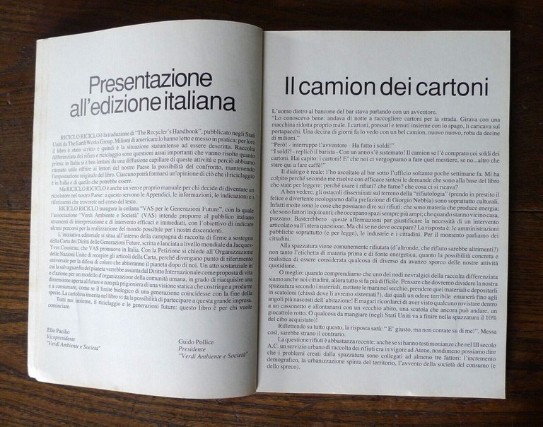 Lotto:PREVENIRE CONVIENE.SEMINARIO'87/RICICLO/L'AMBIENTE IN BOLLETTA,'93[ENERGIA