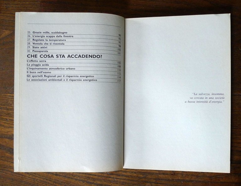 Lotto:PREVENIRE CONVIENE.SEMINARIO'87/RICICLO/L'AMBIENTE IN BOLLETTA,'93[ENERGIA