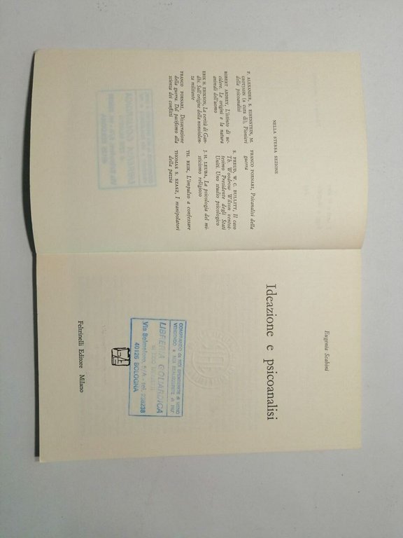 Lotto PSICOLOGIA,[Massucco, Scabini, Pinkus, Laicardi, Rubini