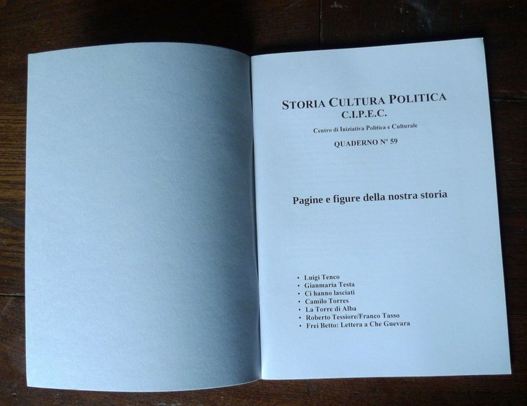 Lotto QUADERNI CIPEC 1998-2019 Cuneo[Sergio Dalmasso,marxismo,storia,politica | Immagine Gallery 6