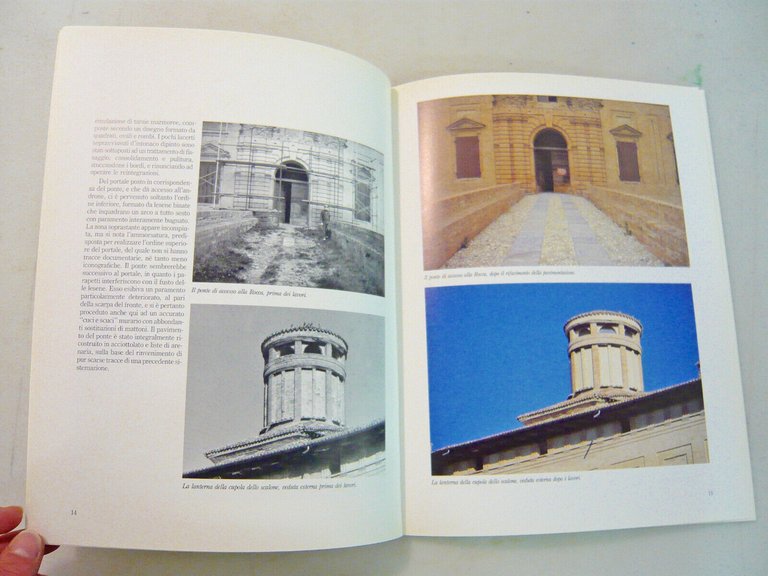 Lotto QUADERNI DI RESTAURO.Emilia[architettura,Rocca Scandiano,Parma,Piacenza
