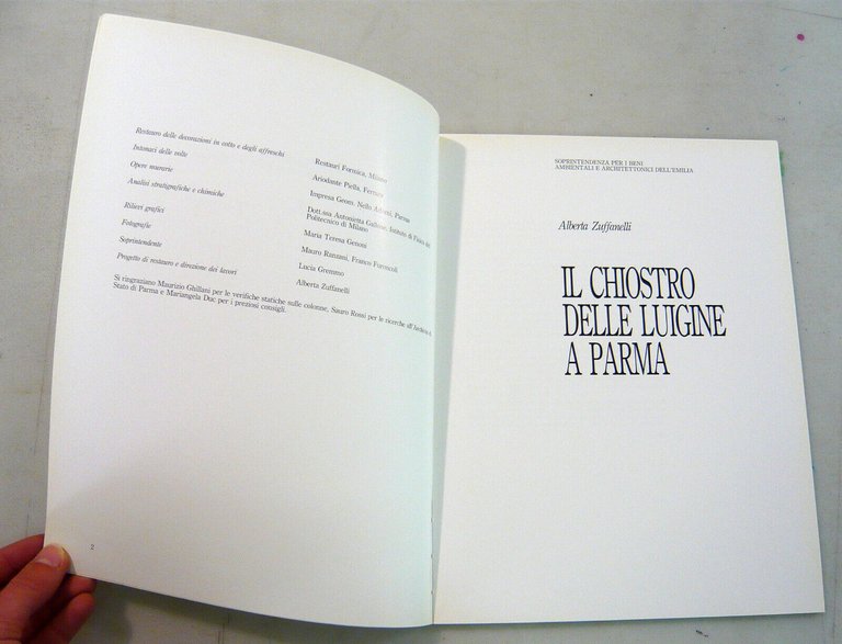 Lotto QUADERNI DI RESTAURO.Emilia[architettura,Rocca Scandiano,Parma,Piacenza