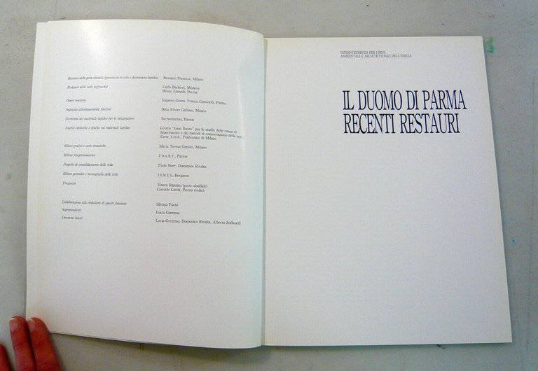 Lotto QUADERNI DI RESTAURO.Emilia[architettura,Rocca Scandiano,Parma,Piacenza