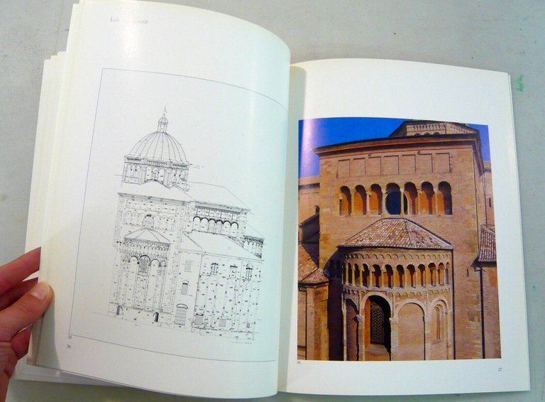 Lotto QUADERNI DI RESTAURO.Emilia[architettura,Rocca Scandiano,Parma,Piacenza