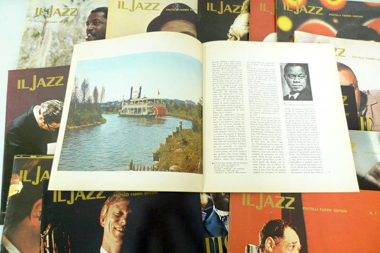 Lotto rivista IL JAZZ,Fabbri 1968[DUKE ELLINGTON,MILES DAVIS,MINGUS,MONK,VAUGHAN
