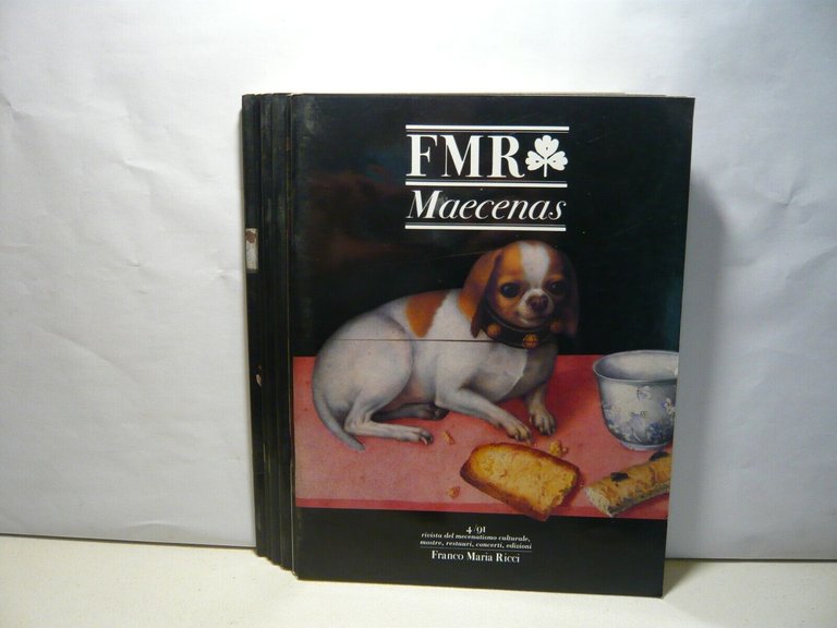Lotto riviste FMR, Maecenas,Franco Maria Ricci,1991/92[mecenatismo,mostre