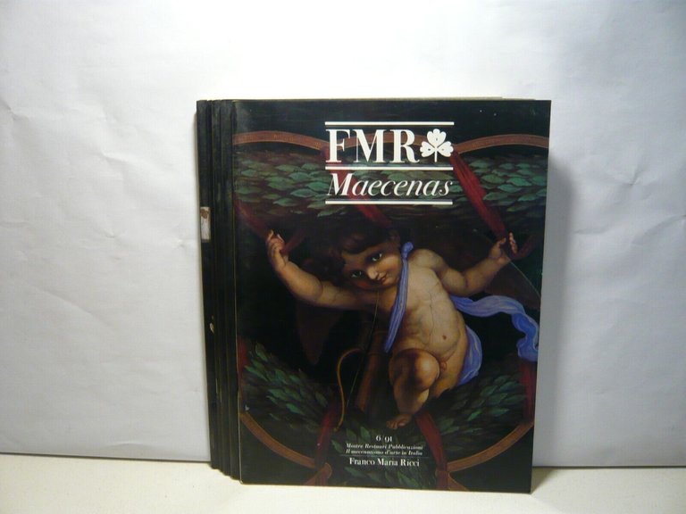 Lotto riviste FMR, Maecenas,Franco Maria Ricci,1991/92[mecenatismo,mostre