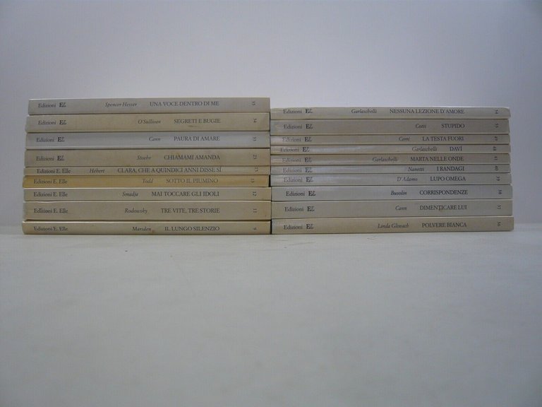 Lotto romanzi ed. E. ELLE,1995/2001[Rodowsky,Glovach,Garlaschelli
