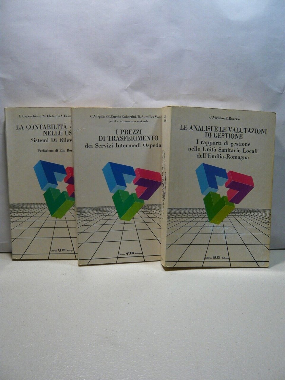 Lotto SANITA' EMILIA RAMAGNA, Clueb 1990[USL, gestione, servizi ospedalieri