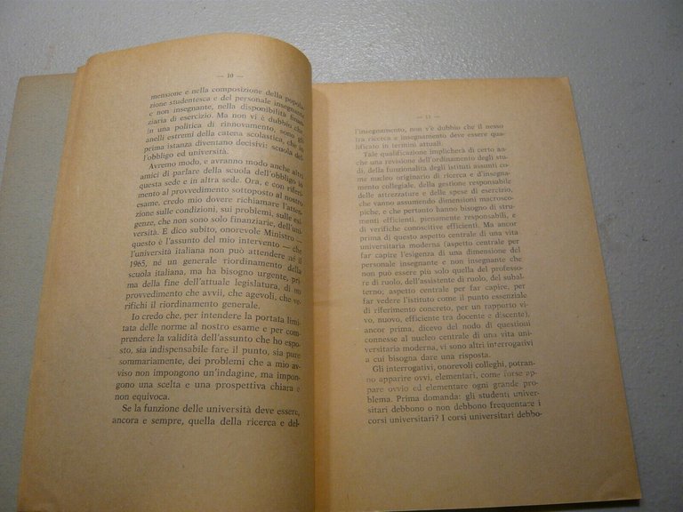 Lotto scritti di PAOLO FORTUNATI, 1957-59 [politica economia