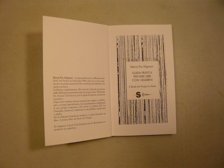 Lotto Sonda ed.[bambini,libri,lettura,Aidan Chambers,Pia Alignani