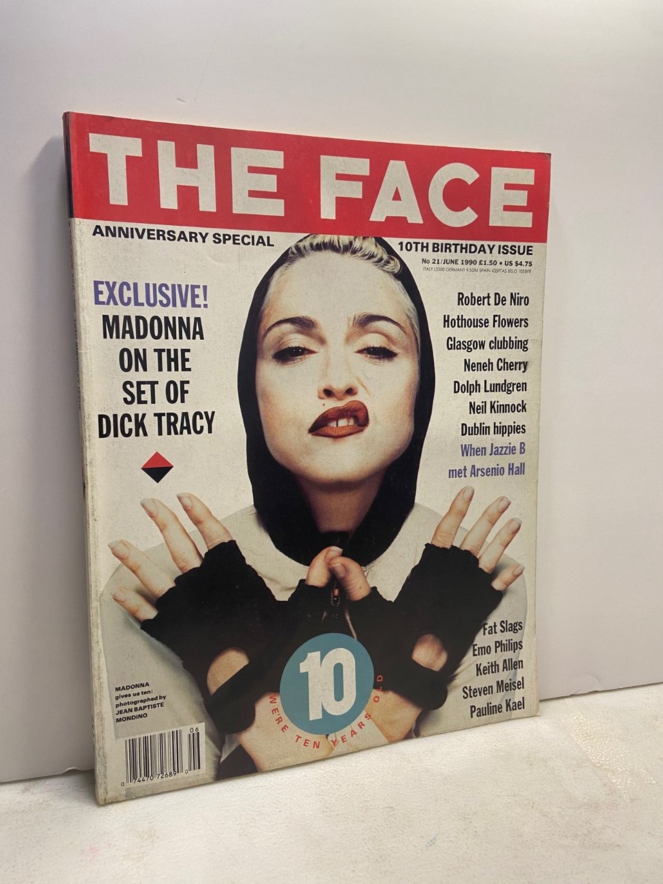 Lotto THE FACE MAGAZINE, 1990, 4 numeri[Madonna,Prince,The doors | Immagine principale