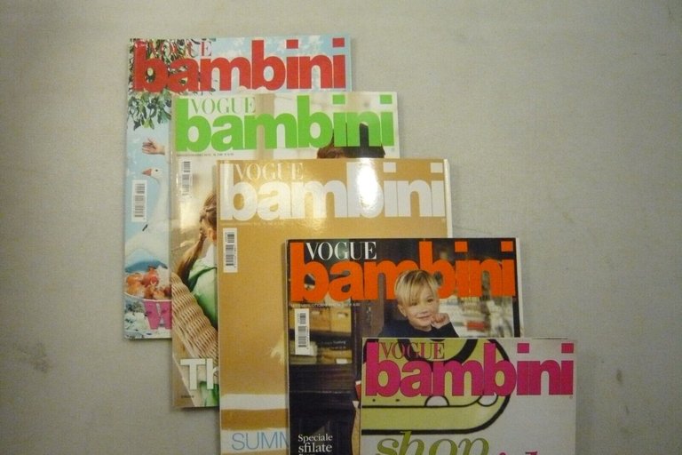 Lotto VOGUE BAMBINI,Condé Nast 2012/16