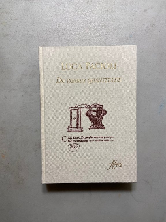 Luca Pacioli, DE VIRIBUS QUANTITATIS, Aboca 2009[matematica | Immagine Gallery 5