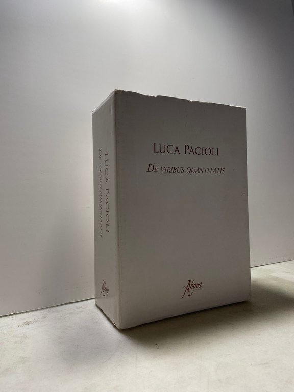 Luca Pacioli, DE VIRIBUS QUANTITATIS, Aboca 2009[matematica | Immagine Gallery 8