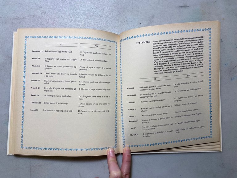 Lucia Alberti, CALENDARIO ASTROLOGICO Guida giornaliera per il 1981 | Immagine Gallery 3