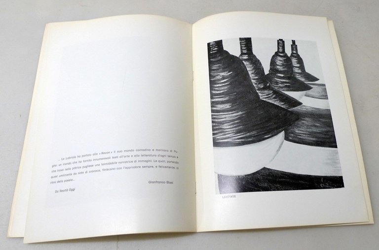 LUCIA LABRIOLA.Catalogo della mostra,1974 Milano[arte,pittura,autografo