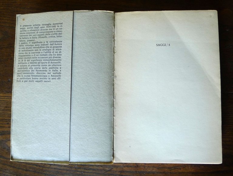 Luciano Anceschi,SAGGI DI POETICA E DI POESIA,1972 Boni[filosofia | Immagine Gallery 2