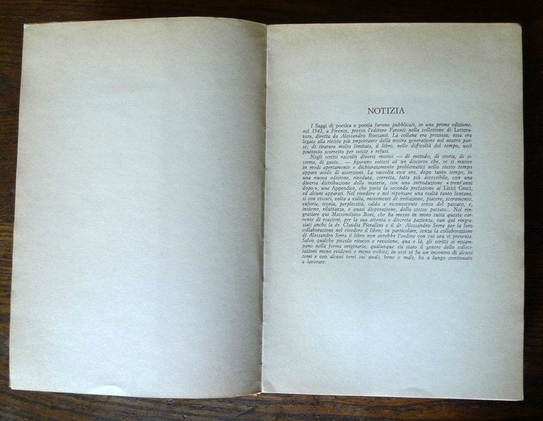 Luciano Anceschi,SAGGI DI POETICA E DI POESIA,1972 Boni[filosofia | Immagine Gallery 4