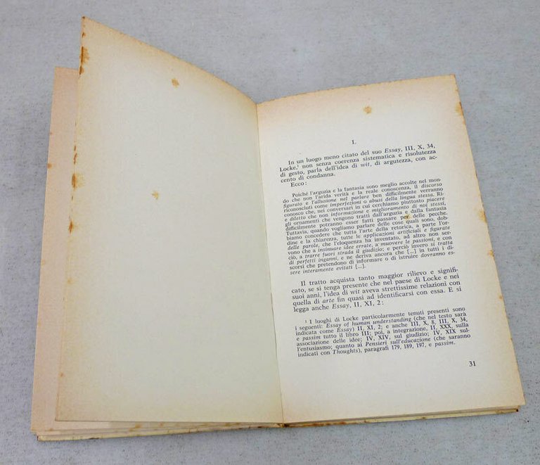 Luciano Anceschi,TRE STUDI DI ESTETICA,1966 Mursia[filosofia,Locke,Kant