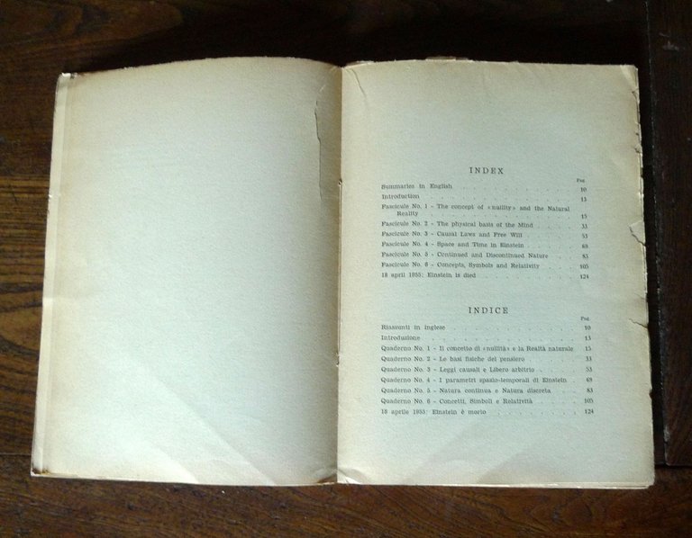 Luciano Büchler,L'ARMONIA DEI CONTRARI,1955 Trieste[storia FISICA,EINSTEIN