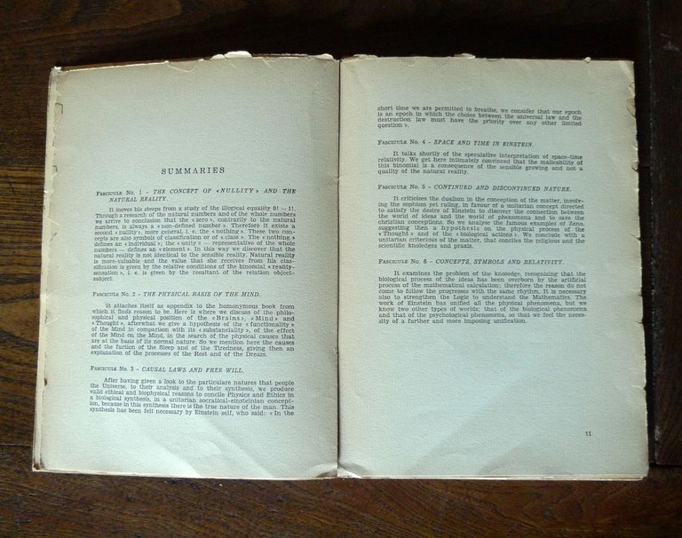 Luciano Büchler,L'ARMONIA DEI CONTRARI,1955 Trieste[storia FISICA,EINSTEIN