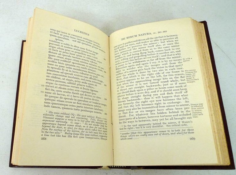 Lucretius,DE RERUM NATURA/On the Nature of Things,1924[Rouse,Latin/English