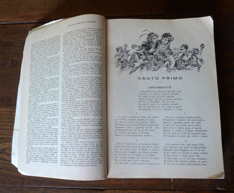 Ludovico Ariosto,ORLANDO FURIOSO,1962 Nerbini[TESTO INTEGRALE+volgarizzazione