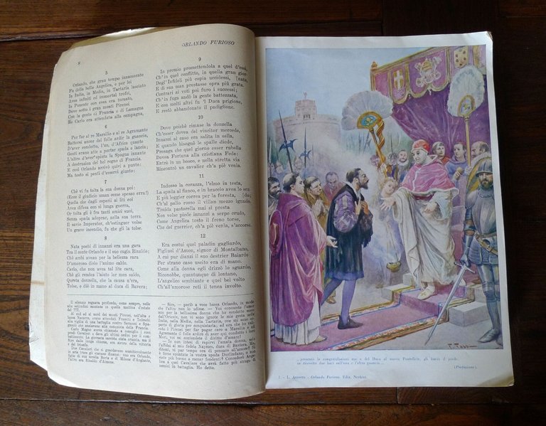 Ludovico Ariosto,ORLANDO FURIOSO,1962 Nerbini[TESTO INTEGRALE+volgarizzazione