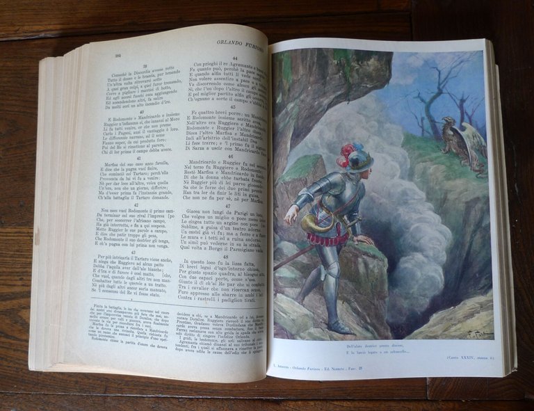 Ludovico Ariosto,ORLANDO FURIOSO,1962 Nerbini[TESTO INTEGRALE+volgarizzazione