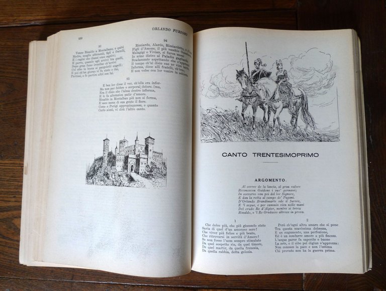 Ludovico Ariosto,ORLANDO FURIOSO,1962 Nerbini[TESTO INTEGRALE+volgarizzazione