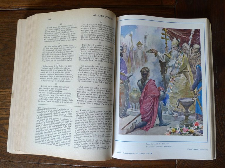 Ludovico Ariosto,ORLANDO FURIOSO,1962 Nerbini[TESTO INTEGRALE+volgarizzazione