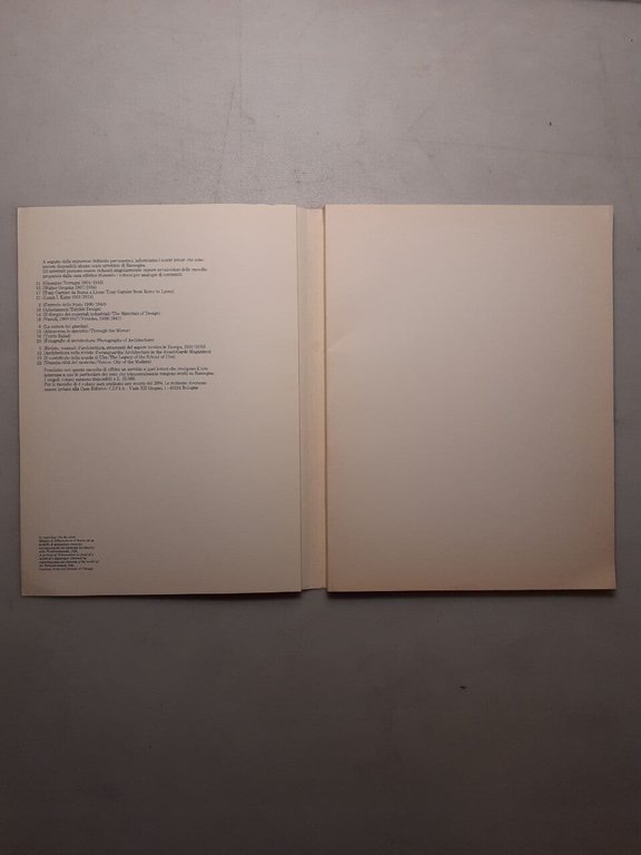 LUDWIG HILBERSEIMER (1885/1967). Rassegna 27. Problemi di architettura, 1979