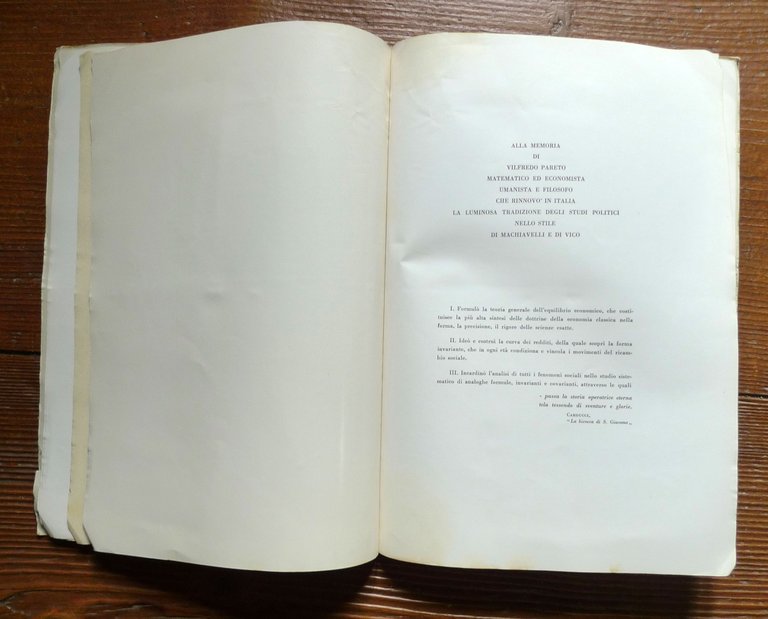 Luigi Amoroso,LA COMMEDIA UMANA NELLA SOCIOLOGIA DI PARETO,1960 Rivista Bancaria | Immagine Gallery 4