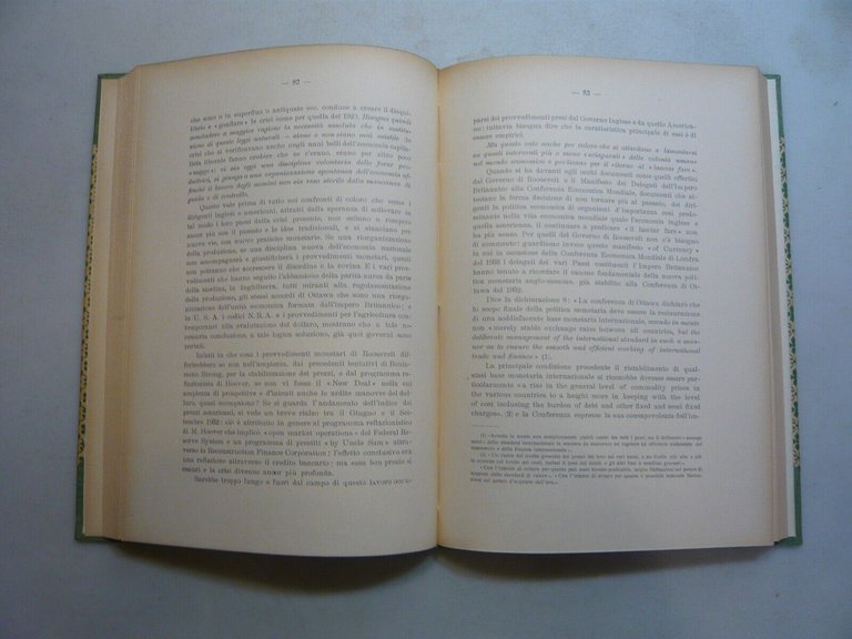 Luigi Fabbrini,DOLLARO E STERLINA,Poligrafica Universitaria, Firenze 1935