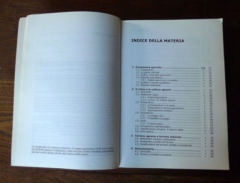 Luigi Giardini,A COME AGRONOMIA,2003 Patron[AGRICOLTURA,ECOSISTEMI AGRICOLI