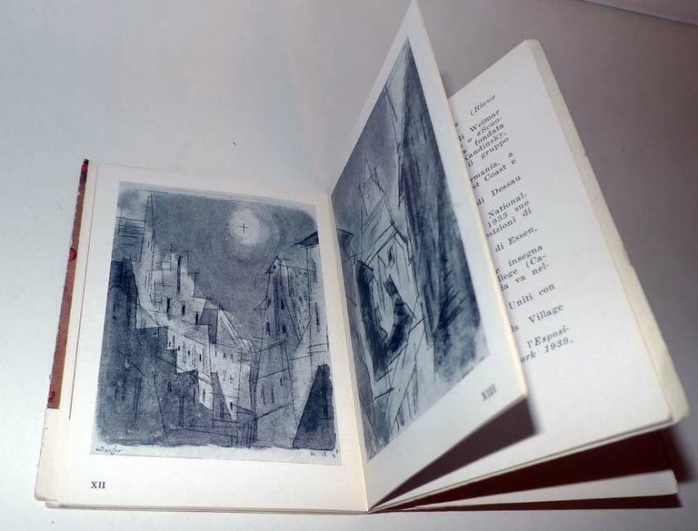LYONEL FEININGER,all'Insegna del Pesce d'Oro 1958[arte,Dorfles,Scheiwiller