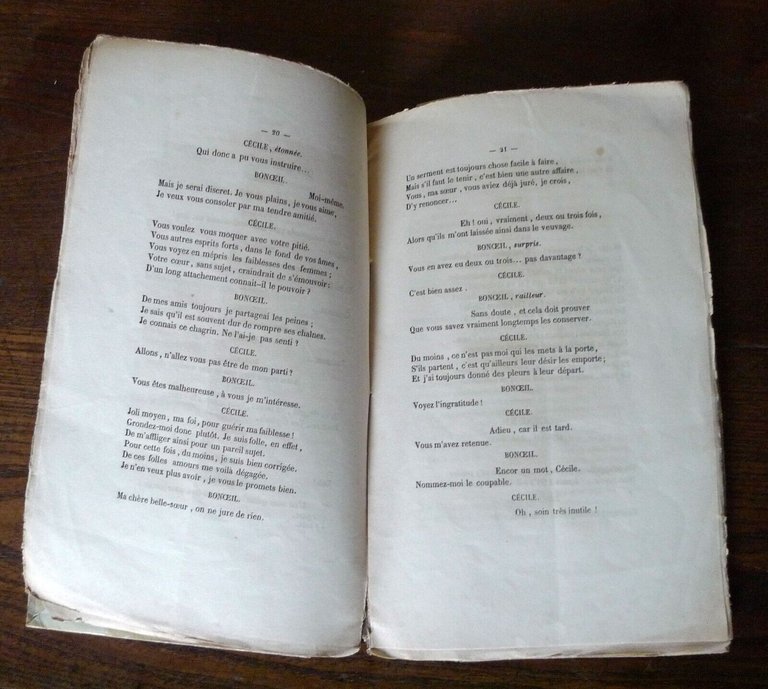 M.F.DESCHAMPS,MONSIEUR BONOEIL OU L'OBSERVATEUR EN DÉFAUT,1850 Rouen[COMMEDIA