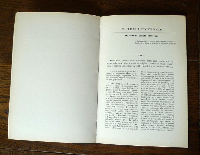 M.T.Cicerone,DE OPTIMO GENERE ORATORUM,1970 Minerva[Dal Santo,CLASSICI LATINI | Immagine Gallery 4