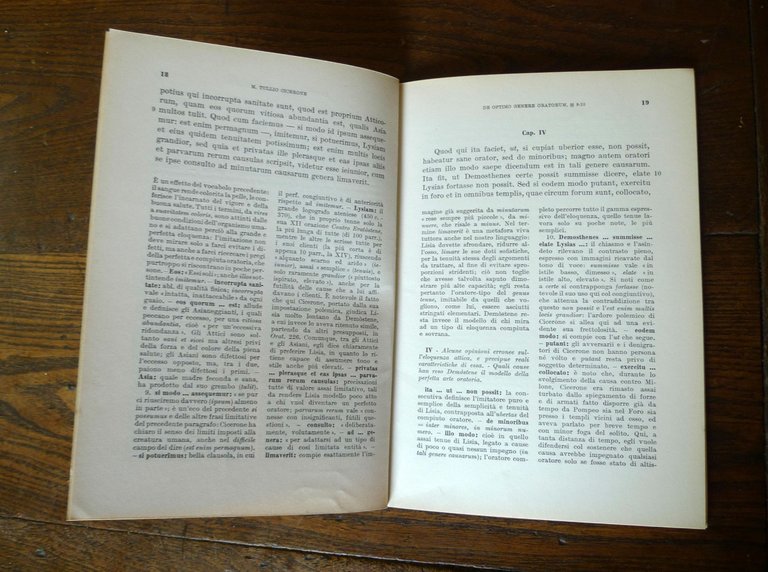 M.T.Cicerone,DE OPTIMO GENERE ORATORUM,1970 Minerva[Dal Santo,CLASSICI LATINI | Immagine Gallery 5