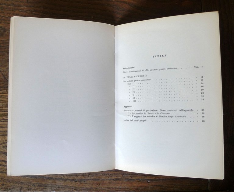 M.T.Cicerone,DE OPTIMO GENERE ORATORUM,1970 Minerva[Dal Santo,CLASSICI LATINI | Immagine Gallery 6
