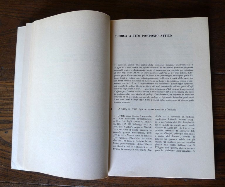 M.Tullio Cicerone,CATO MAIOR DE SENECTUTE,1972 SEI[D'Agostino,classici latini | Immagine Gallery 4