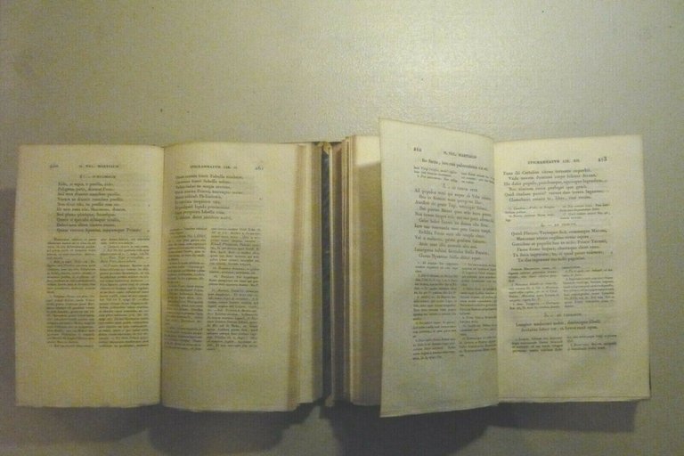 M. V. Martialis EPIGRAMMATA (2 VOLL.), Pomba, Torino, 1833