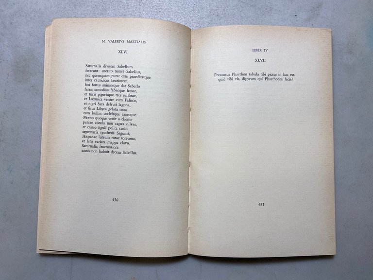 M.Valerius Martialis,EPIGRAMMATON, LIBER DE SPECTACULIS,Giardini editori 1980 | Immagine Gallery 4