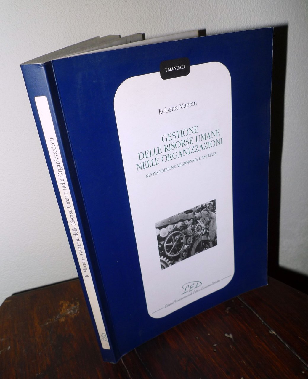 Maeran,GESTIONE DELLE RISORSE UMANE NELLE ORGANIZZAZIONI,2003 LED[psicologia